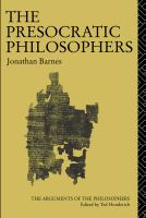 The Presocratic philosophers /