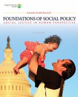 Foundations of social policy : social justice in human perspective /