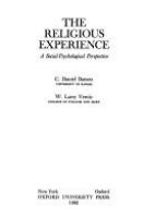 The religious experience : a social-psychological perspective /