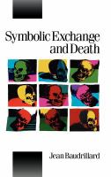 Symbolic exchange and death /