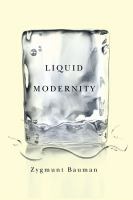 Liquid modernity /