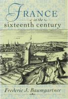 France in the sixteenth century /
