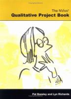 The NVivo qualitative project book /