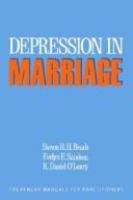 Depression in marriage : a model for etiology and treatment /
