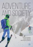 Adventure and society /