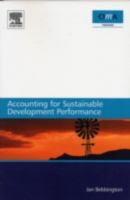 Accounting for sustainable development performance /