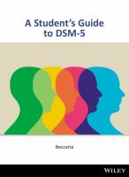 A student's guide to DSM-5 /