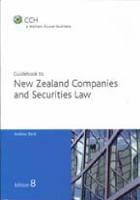 Guidebook to New Zealand companies and securities law /