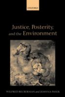 Justice, posterity and the environment /