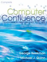 Computer confluence : tomorrow's technology and you /