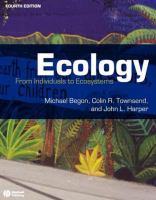 Ecology from individuals to ecosystems /