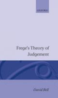 Frege's theory of Judgement /