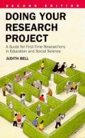Doing your research project : a guide for first-time researchers in education and social science /