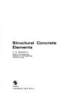 Structural concrete elements.