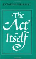 The act itself /