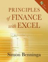 Principles of finance with Excel /