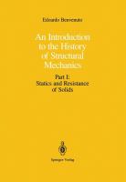 An introduction to the history of structural mechanics /