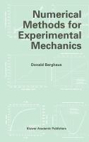 Numerical methods for experimental mechanics /