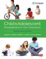 Child and adolescent development in your classroom : chronological approach /