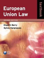 European Union law /