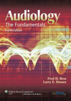 Audiology : the fundamentals /