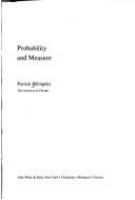 Probability and measure /