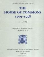 The House of Commons, 1509-1558 /