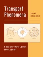 Transport phenomena /