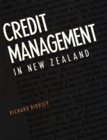 Credit management in New Zealand /