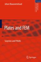 Plates and FEM : surprises and pitfalls /