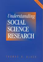 Understanding social science research /