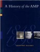 A history of the AMP 1848-1998 /