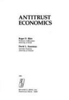 Antitrust economics /