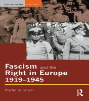 Fascism and the right in Europe, 1919-1945