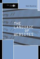 The language of websites /