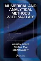 Numerical and analytical methods with MATLAB /