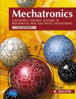Mechatronics : electronic control systems in mechanical and electrical engineering /