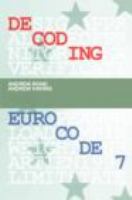 Decoding Eurocode 7 /