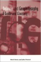 Deleuze and geophilosophy : a guide and glossary /