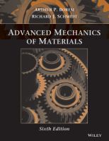 Advanced mechanics of materials /