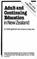 Adult and continuing education in New Zealand, 1851-1978 : a bibliography /