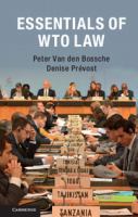 Essentials of WTO law /