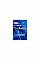 Applied international trade analysis /
