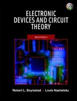 Electronic devices and circuit theory /