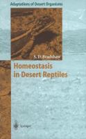 Homeostasis in desert reptiles /