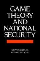 Game theory and national security /