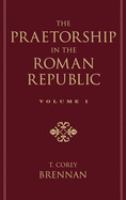 The praetorship in the Roman Republic /
