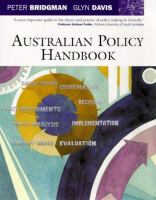 Australian policy handbook /