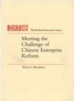 Meeting the challenge of Chinese enterprise reform /