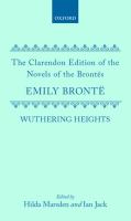 Wuthering Heights : Edited by Hilda Marsden and Ian Jack.